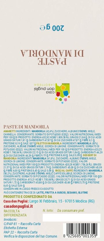 PASTE DI MANDORLA - immagine 2